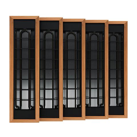 Finnmark Full Spectrum+™ Ceramic Infrared Sauna Heater Kit (120V, WiFi Control)