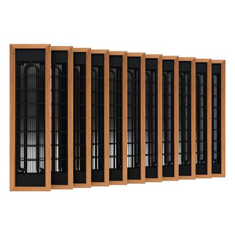 Finnmark Full Spectrum+™ Ceramic Infrared Sauna Heater Kit (240V, WiFi Control)
