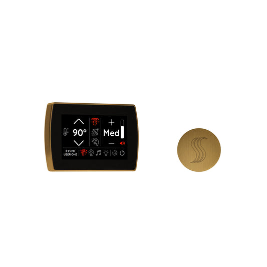 ThermaSol STCM-SVRD SignaTouch Control and Round SteamVection Head Kit