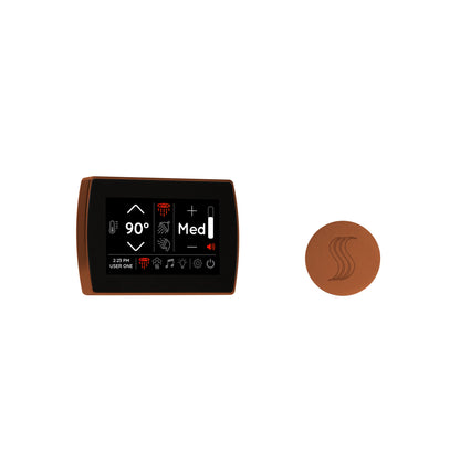 ThermaSol STCM-SVRD SignaTouch Control and Round SteamVection Head Kit