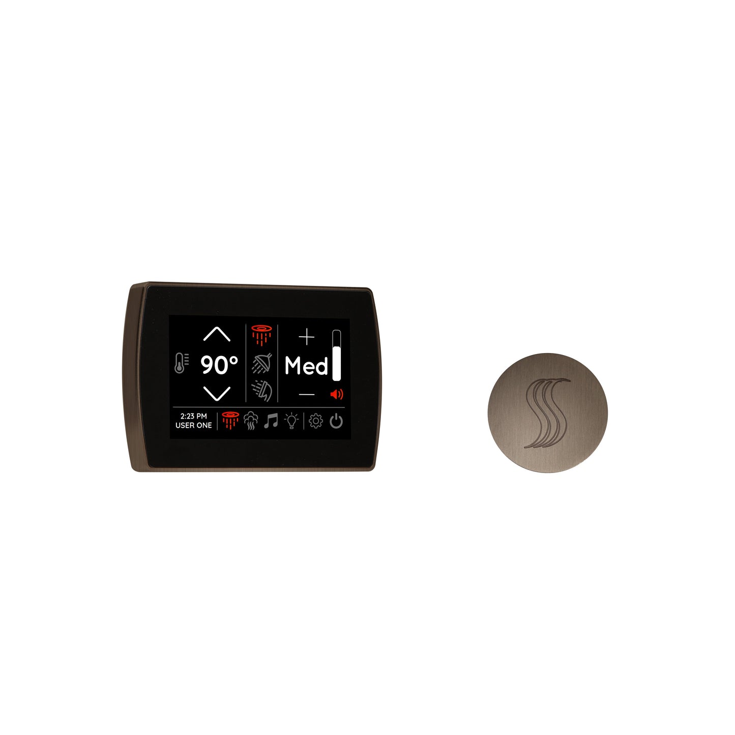 ThermaSol STCM-SVRD SignaTouch Control and Round SteamVection Head Kit