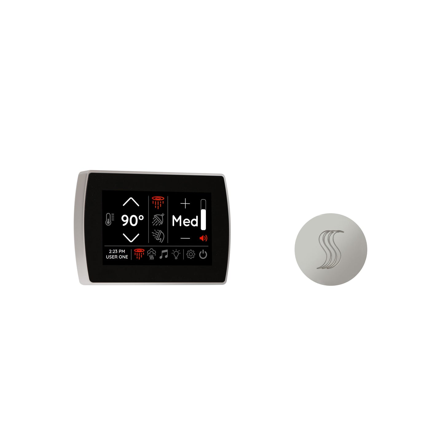 ThermaSol STCM-SVRD SignaTouch Control and Round SteamVection Head Kit