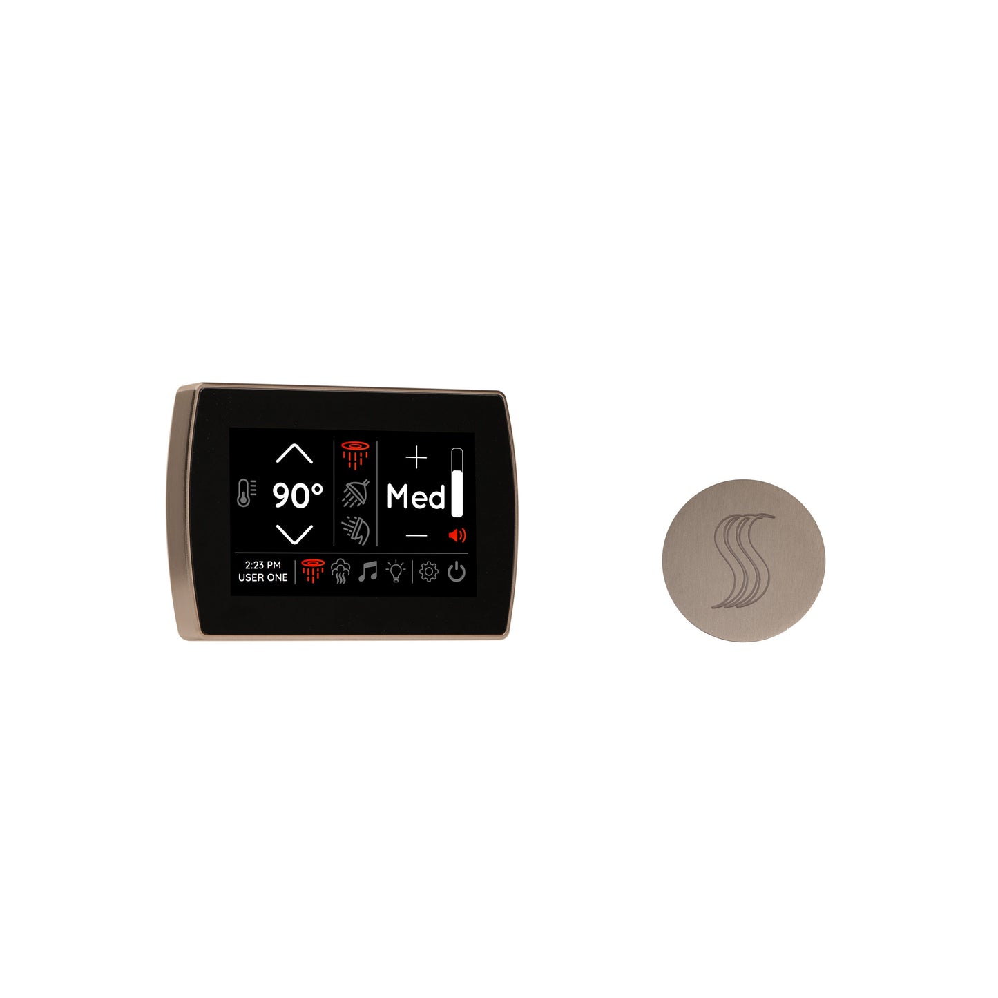 ThermaSol STCM-SVRD SignaTouch Control and Round SteamVection Head Kit